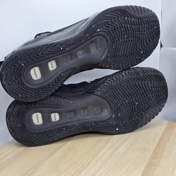 Nike Mens Zoom Hyperrev 2015 705370-001 Black Running Shoes Sneakers Size 11 - Picture 8 of 9